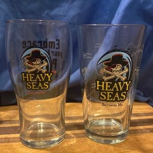 Heavy seas glasses